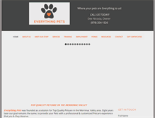 Tablet Screenshot of everythingpets1.com